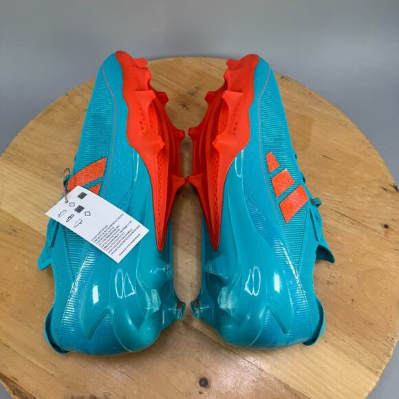 Adidas SM Adizero Electric Men\'s Size 13 Miami Dolphins‎ Team PE Cleats IH5032 main image 5